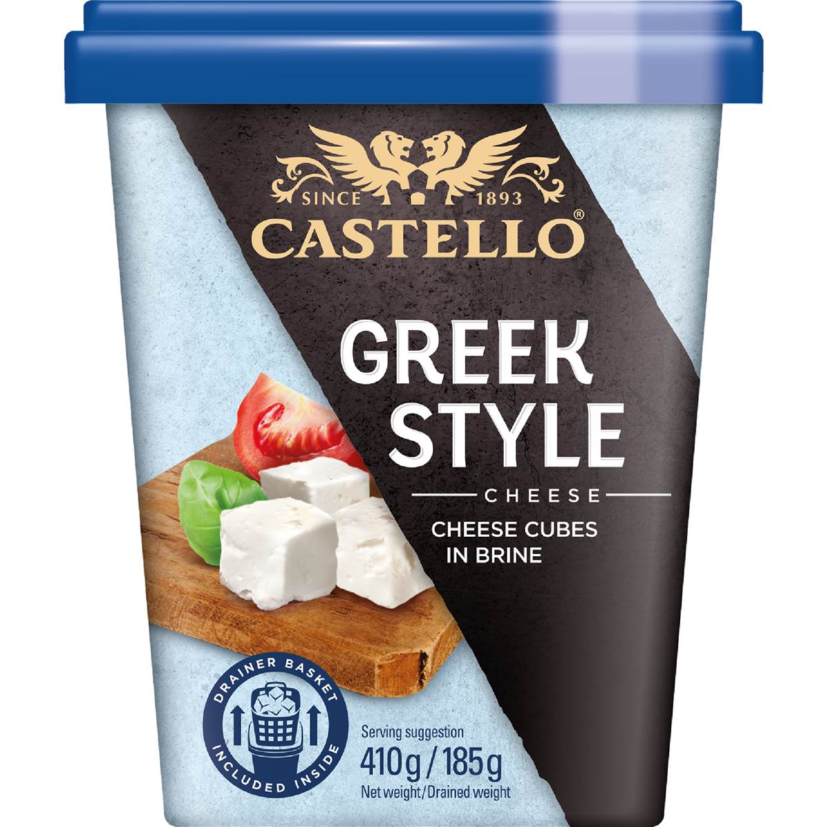 Calories in Castello Feta Cubes calcount
