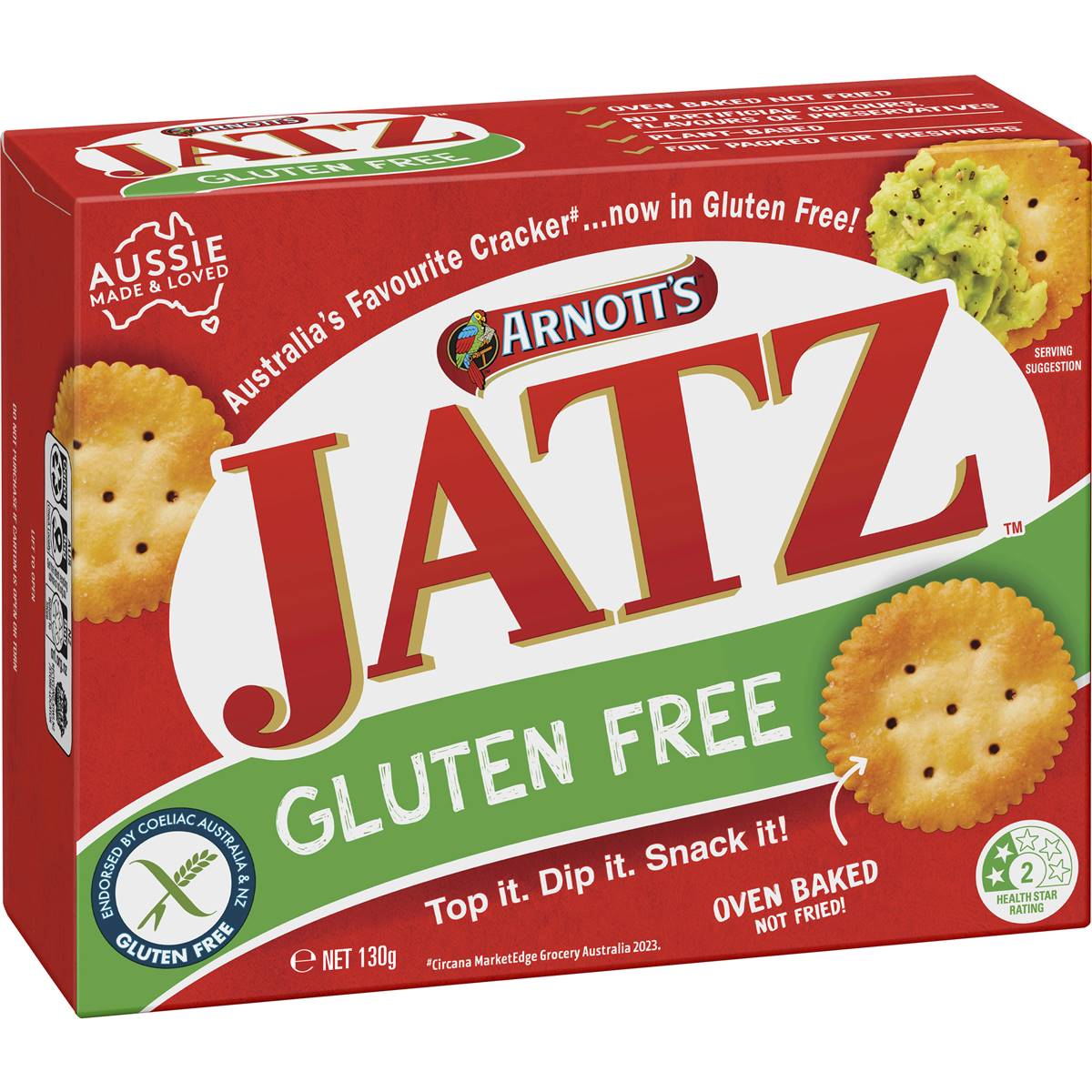 Arnott's Gluten Free Jatz Cracker Biscuits