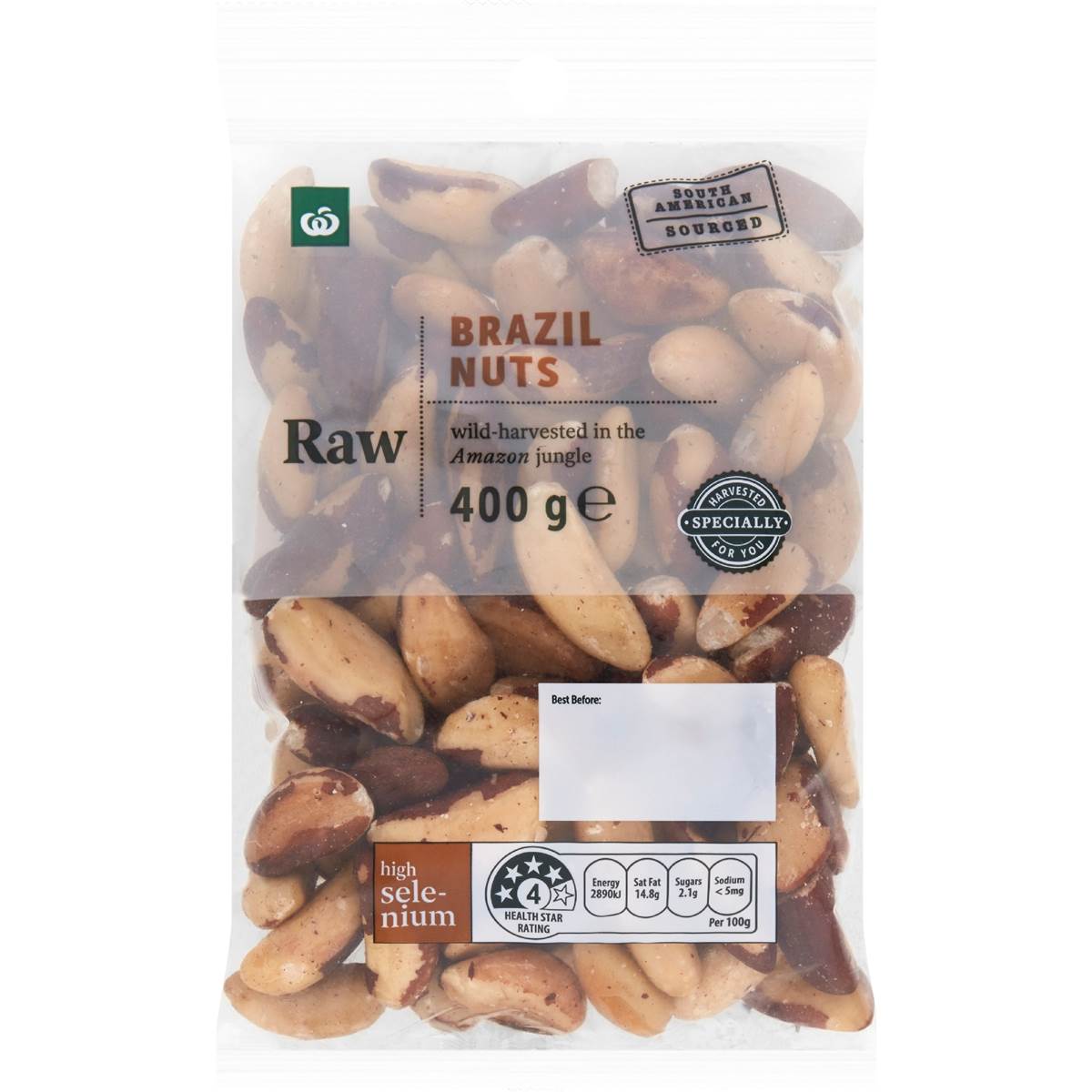 691 calories in Woolworths Brazil Nut Kernals (100g) calcount