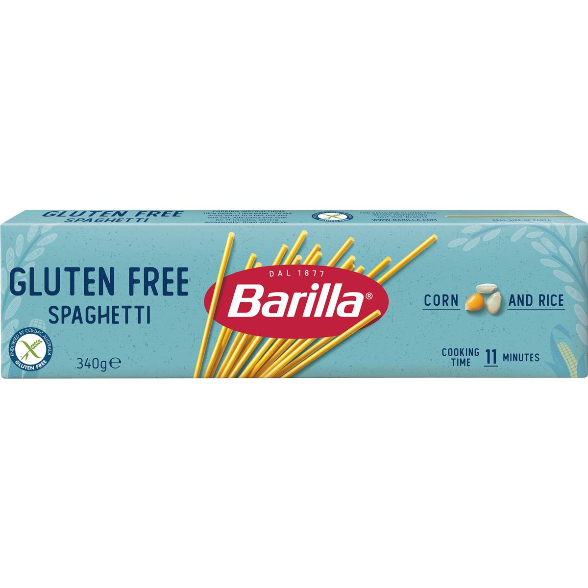 Calories in Barilla Pasta Gluten Free Spaghetti Gluten Free