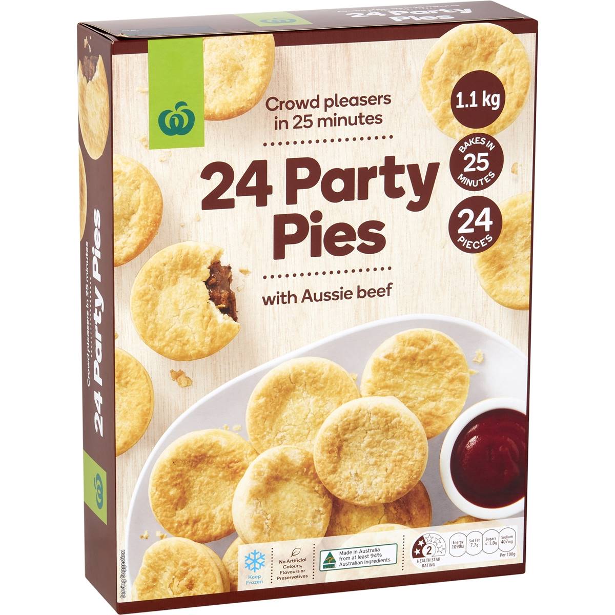 Woolworths Party Pies