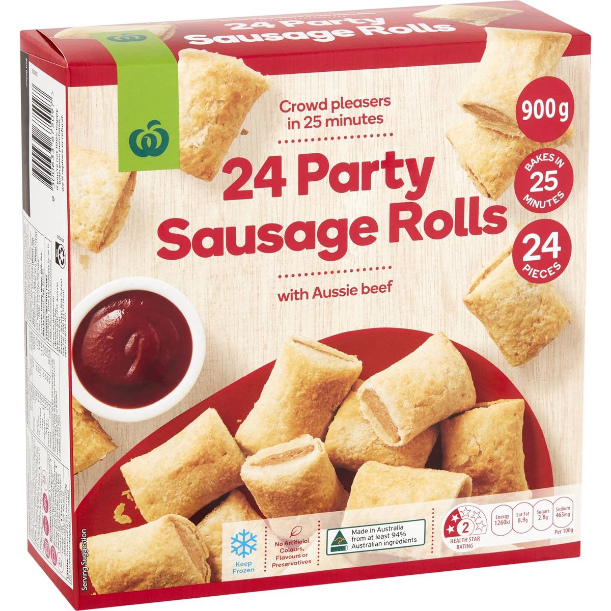 Calories in Woolworths Party Sausage Rolls calcount Calories in Woolworths Party Sausage Rolls calcount