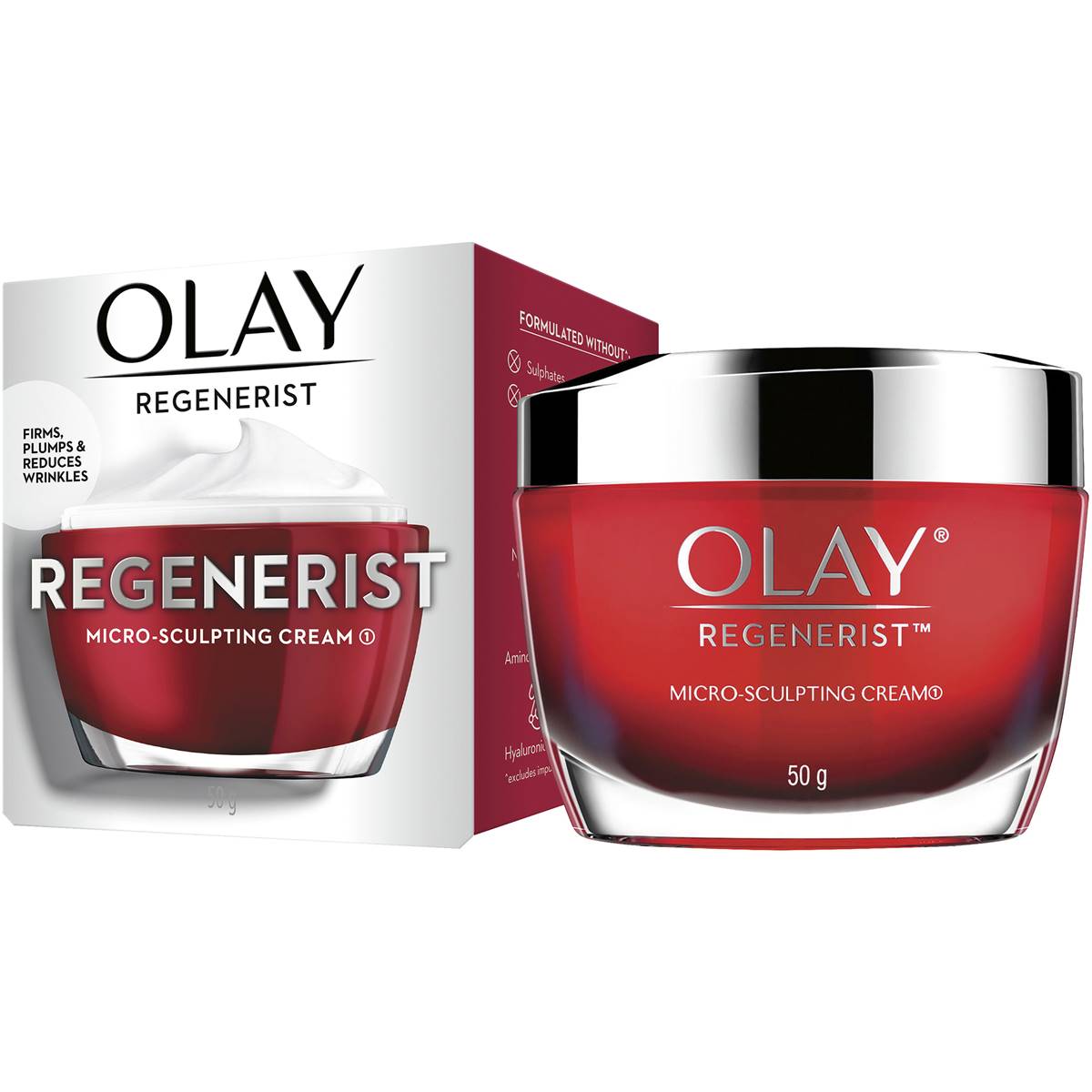 Olay Regenerist Micro Sculpting Face Cream Moisturiser 50g
