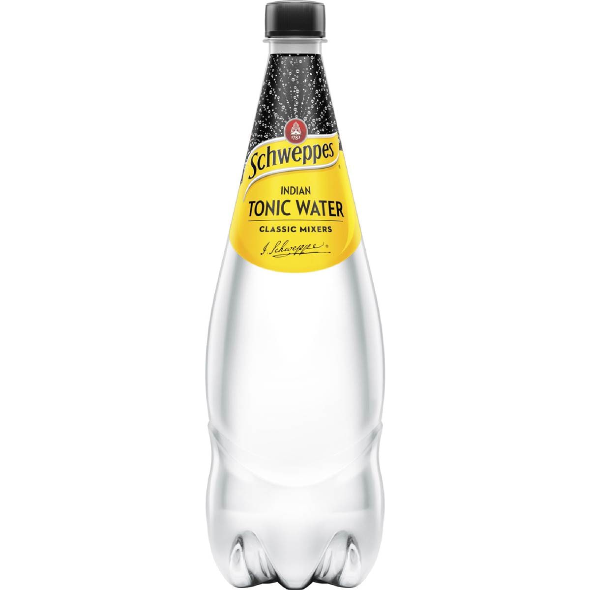 Schweppes Indian Tonic Water Mixer Bottle 1.1L