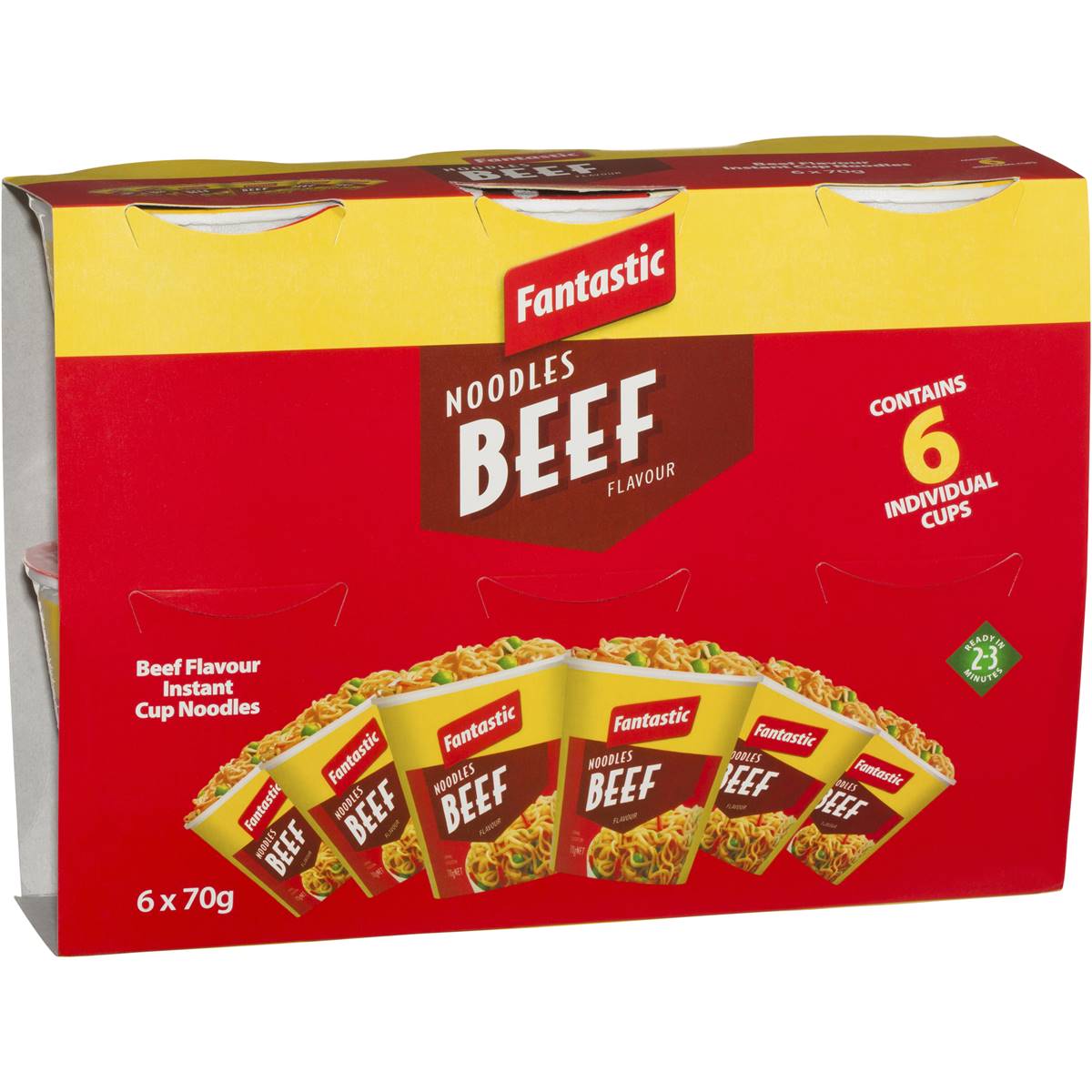 84 calories in Fantastic Cup Noodles Beef (100g) calcount