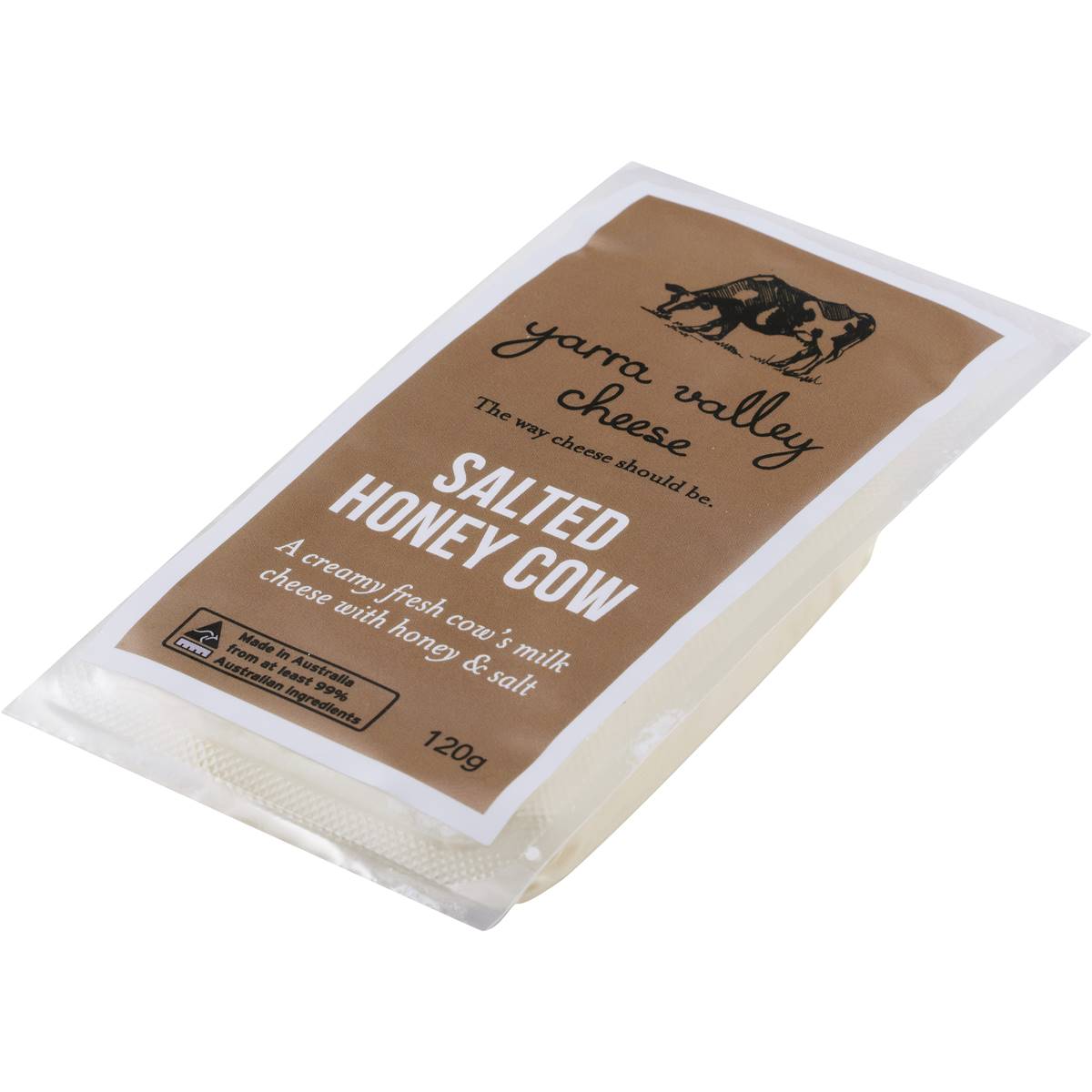 Calories in Yarra Valley Cheese Salted Honey Cow