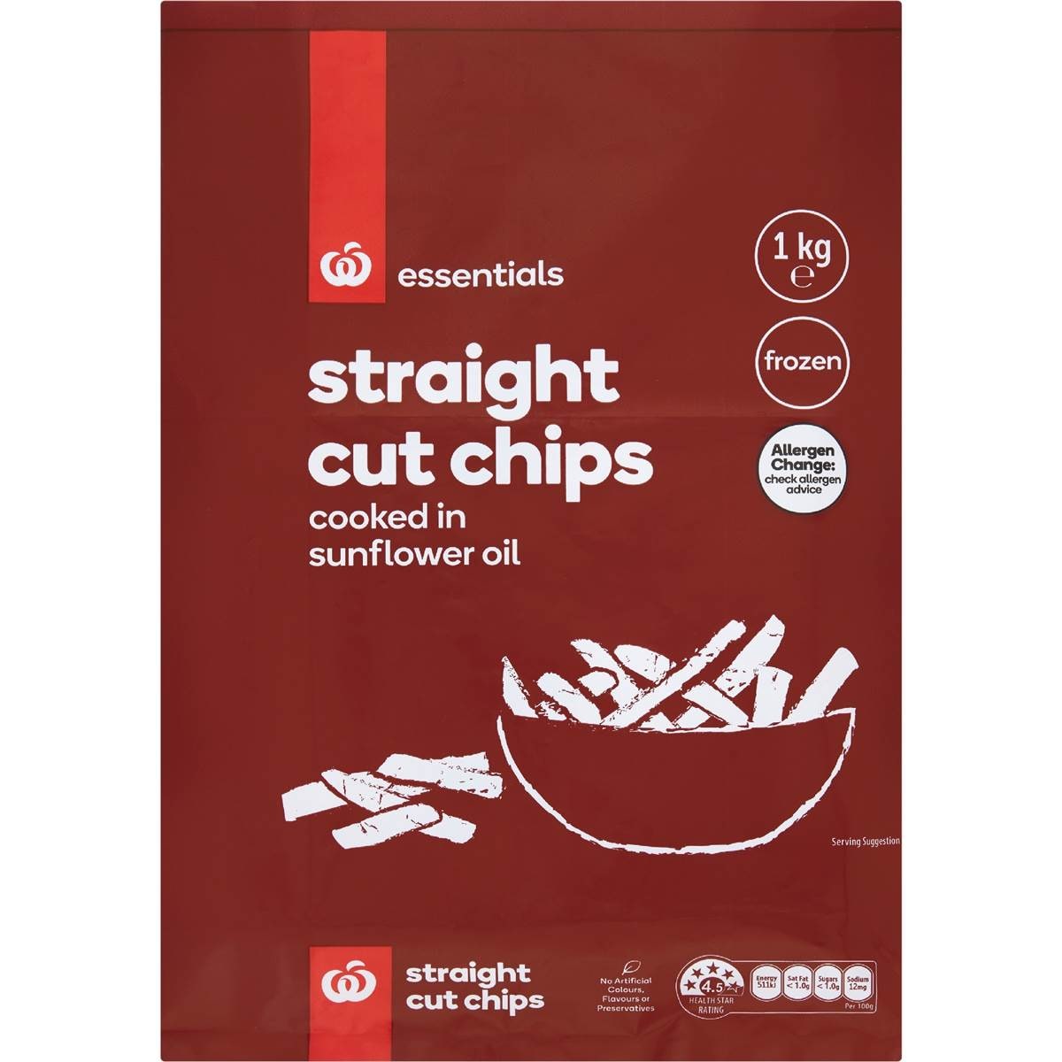 Essentials Straight Cut Chips