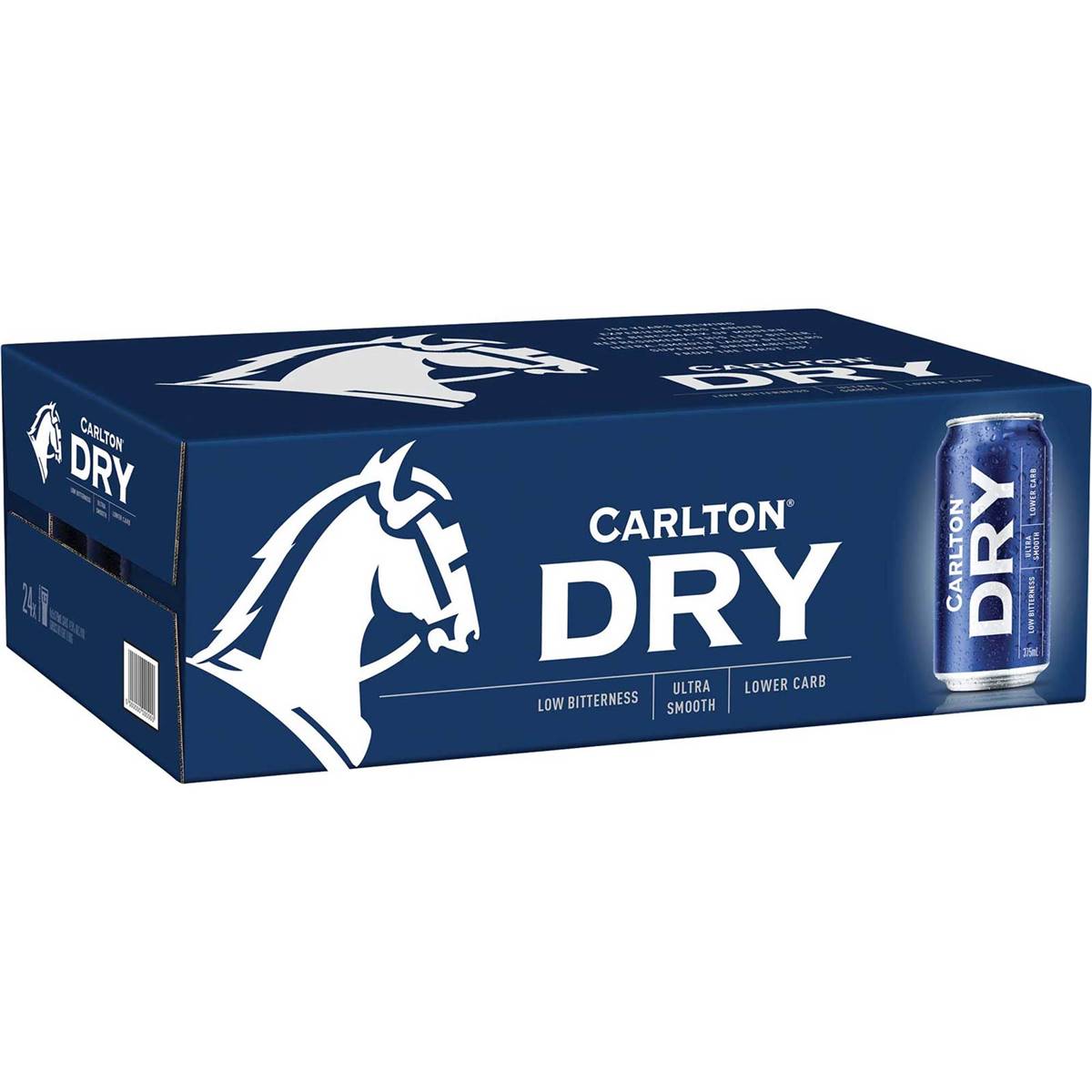 Calories in Carlton Dry Low Carb Lager Cans