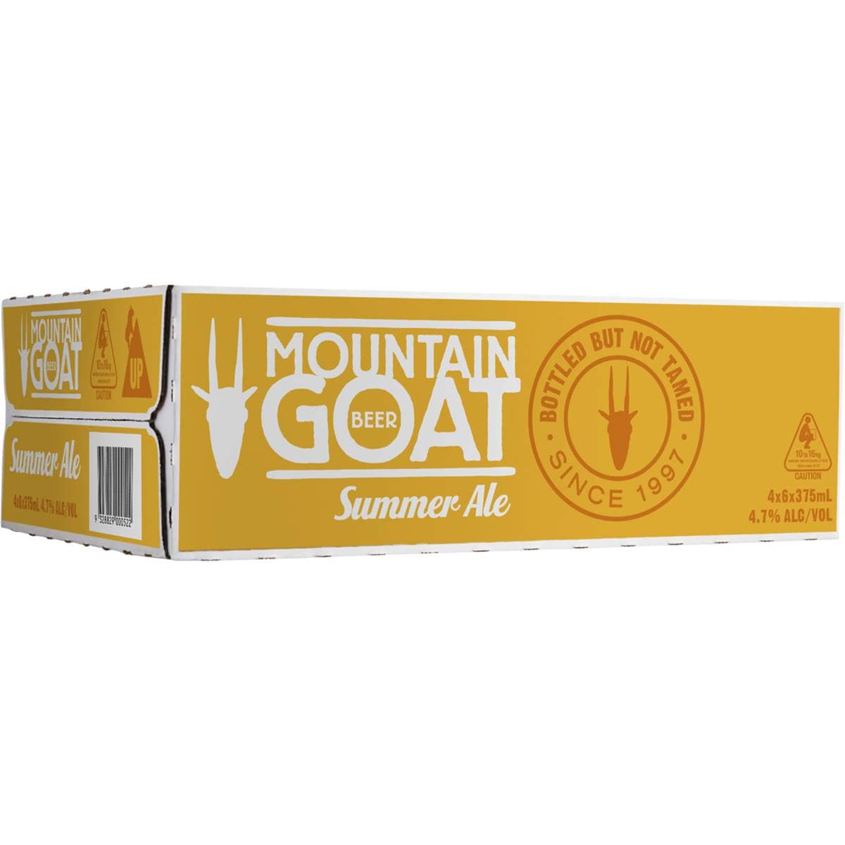 Calories in Mountain Goat Summer Ale Cans calcount