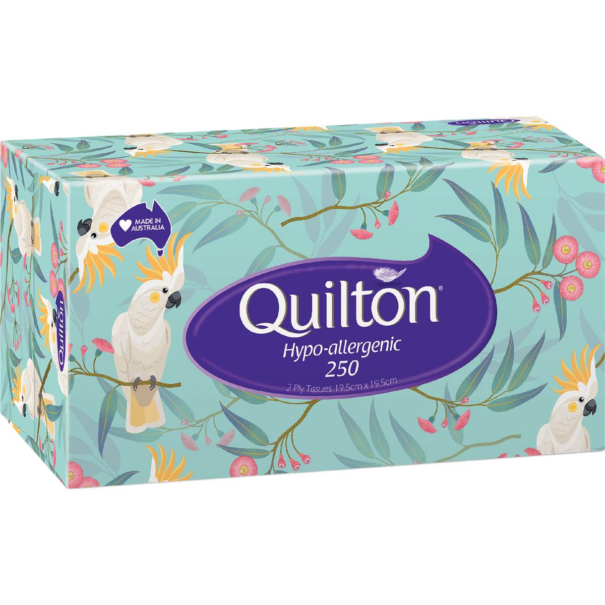 Quilton 2Ply Tissue Hypo-Allergenic 250 pack