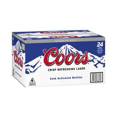 Coors Lager Bottles
