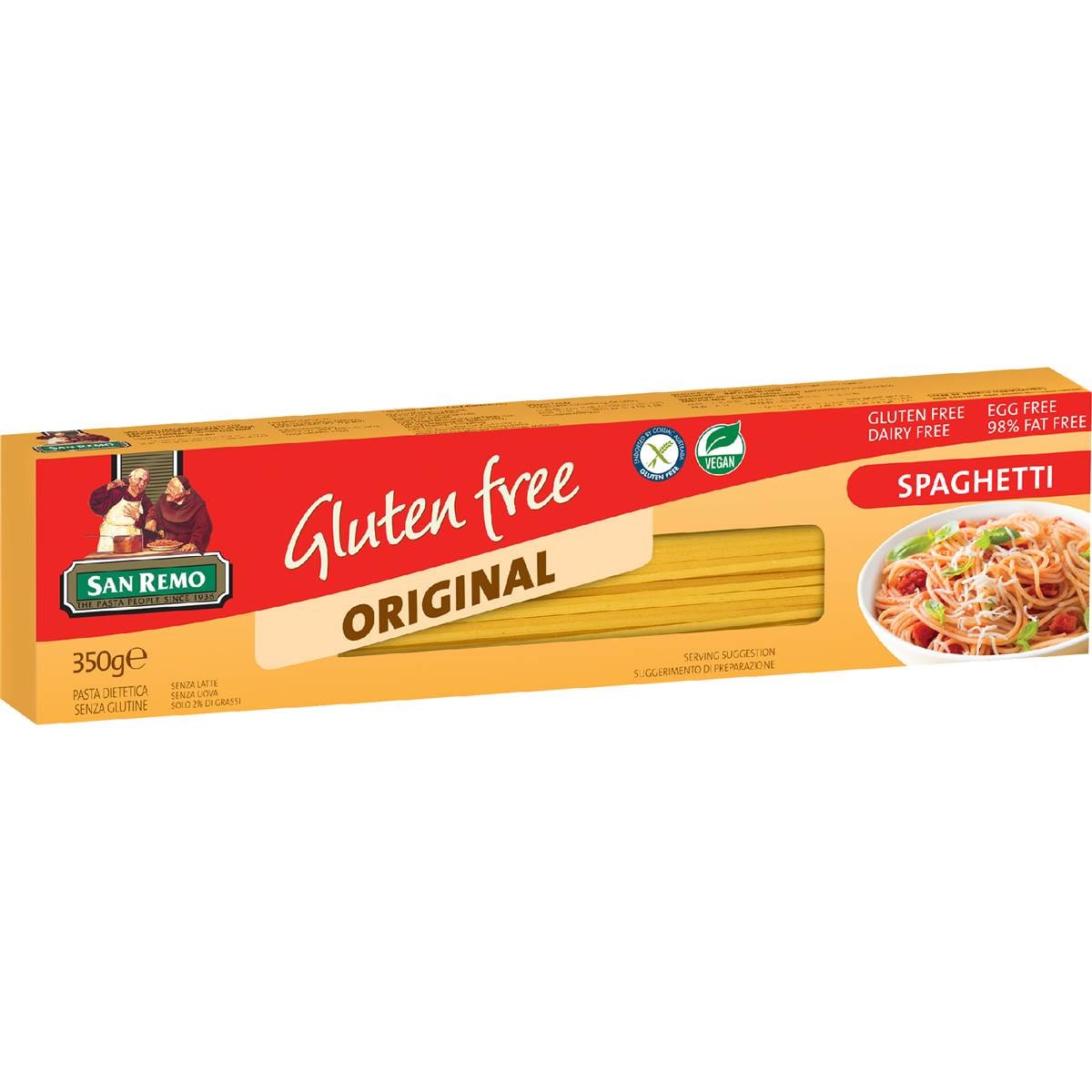 San Remo Gluten Free Spaghetti 350g