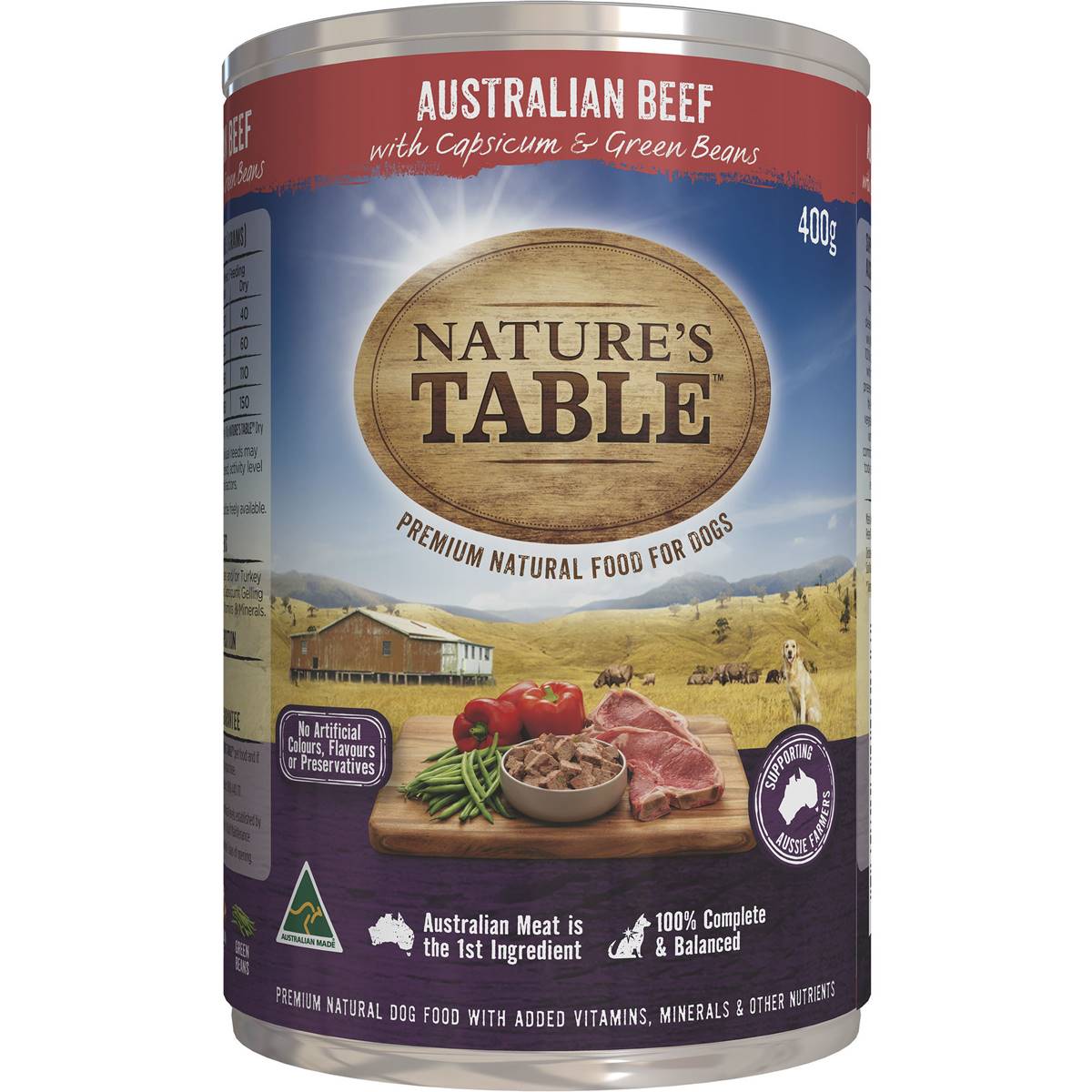Nature�s Table Australian Beef With Capsicum &amp; Green Beans