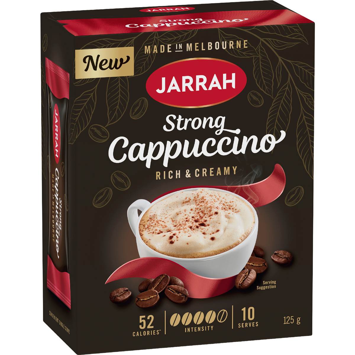 Jarrah Strong Cappuccino Sachets