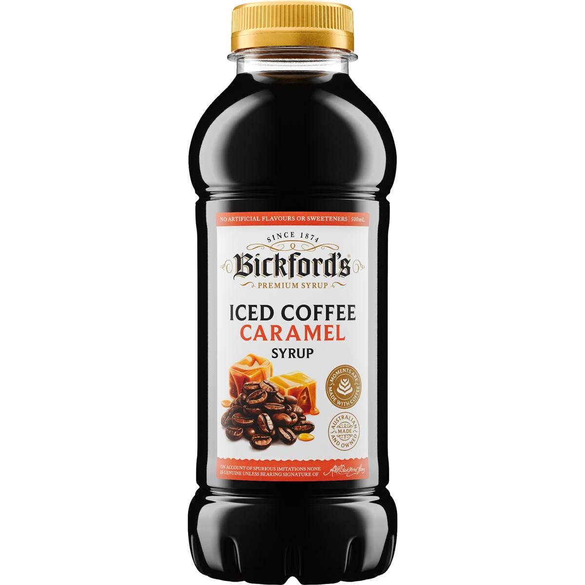 Bickford's Iced Caramel Coffee Syrup