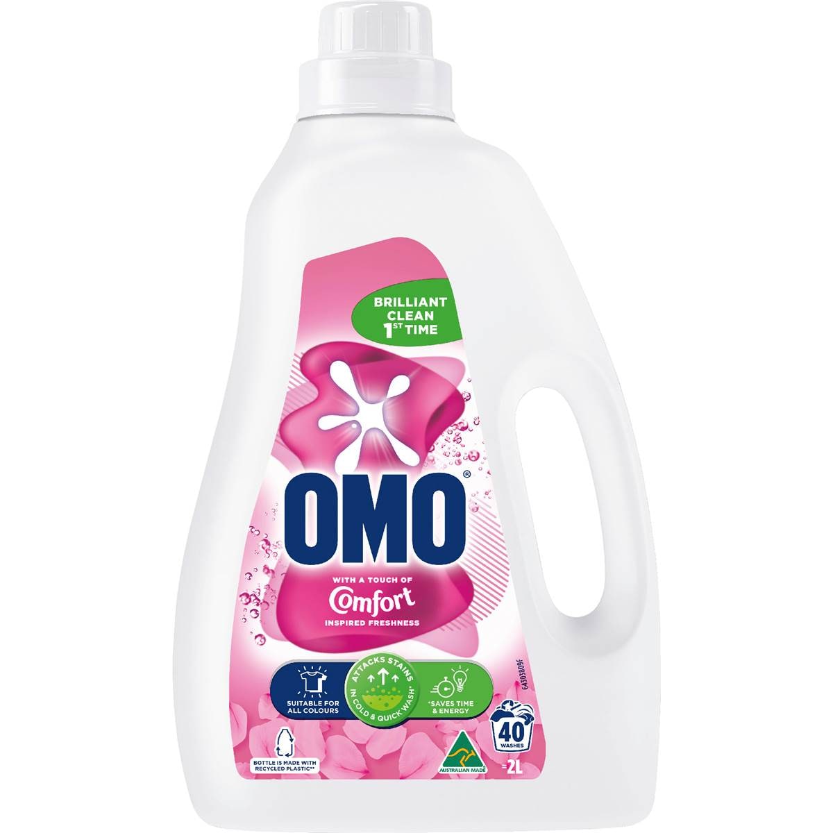 OMO Touch Of Comfort Laundry Liquid Detergent 2L