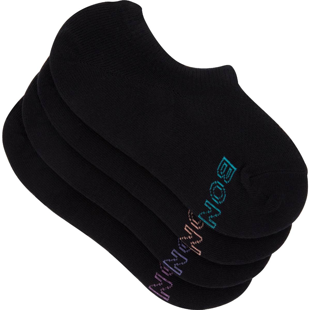 Bonds Ladies Lightweight Sneaker Socks Size 8-11 Assorted 4 pack