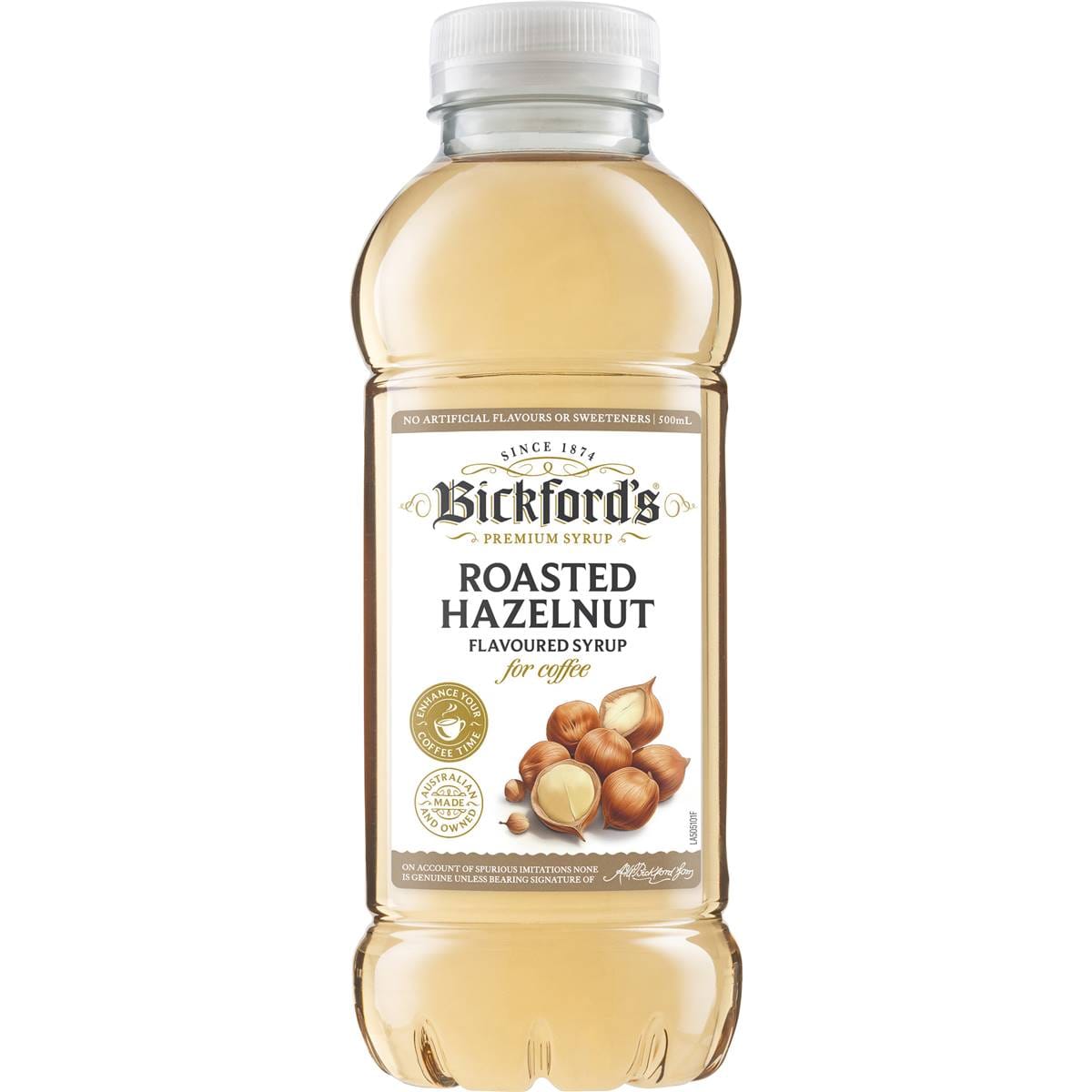 Bickford's Roasted Hazelnut Flavoured Syrup