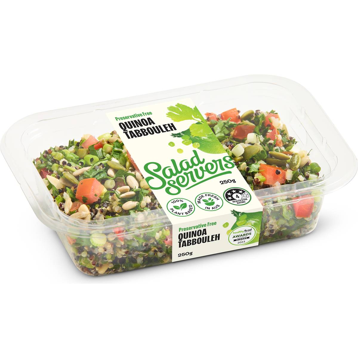 Calories in The Salad Servers Quinoa Tabbouleh calcount
