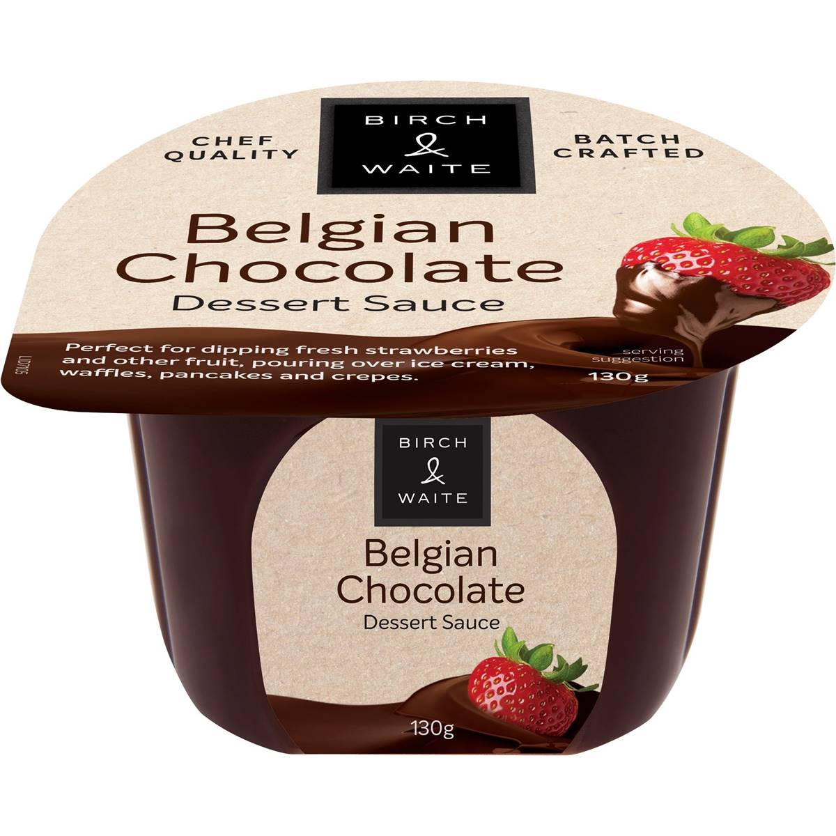 Birch & Waite Belgian Chocolate Dessert Sauce
