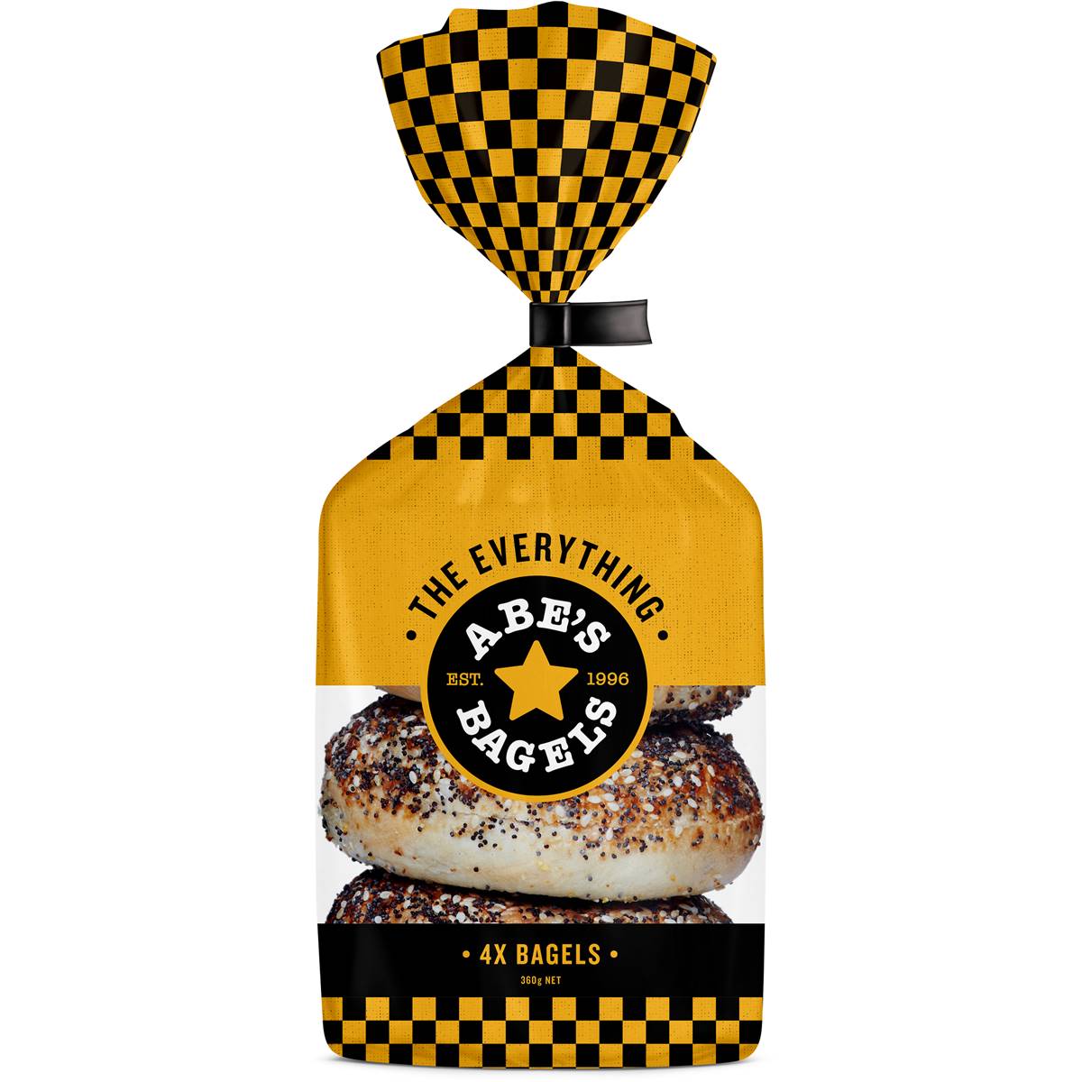 Abe's Bagels The Everything 4 pack