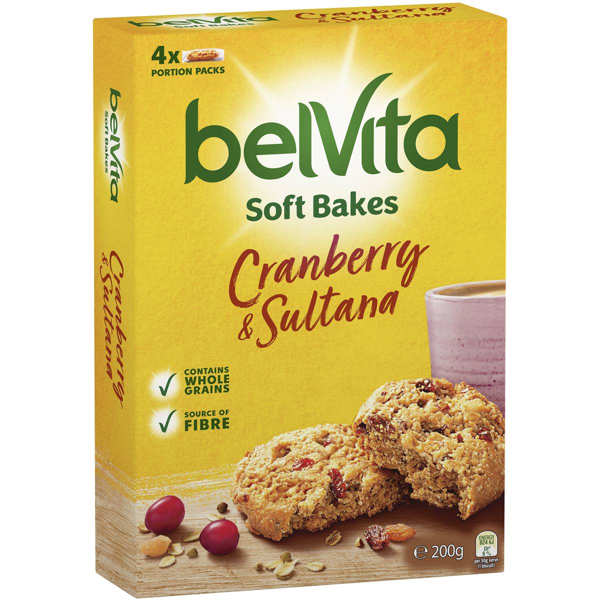 calories-in-belvita-soft-bake-cranberry-sultana-calorie-counter-australia