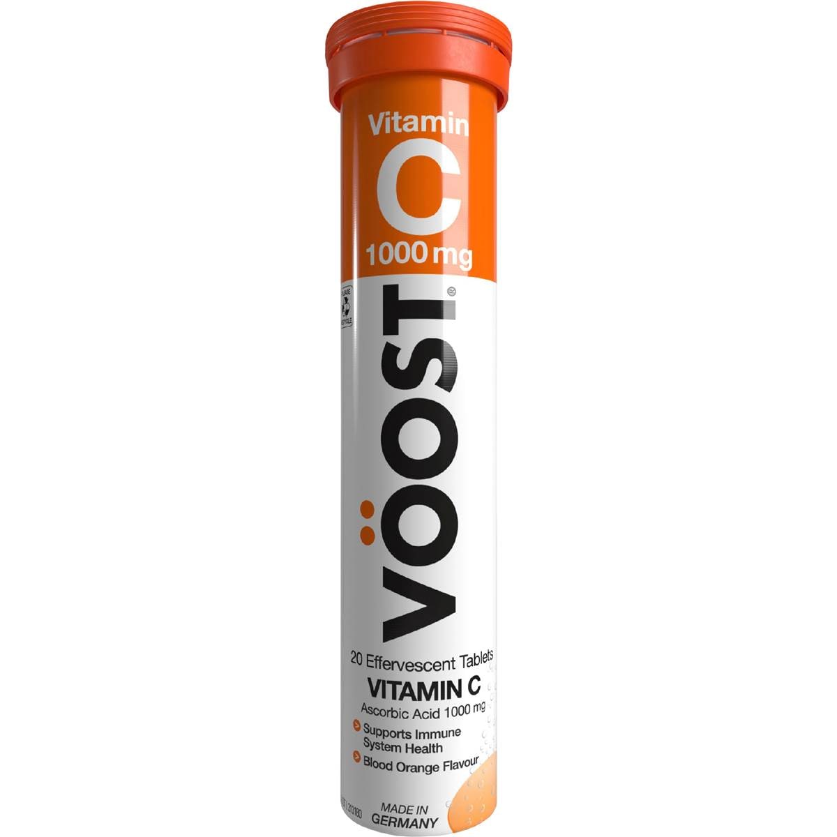 VOOST Effervescent Vitamin C Tablets 20 pack