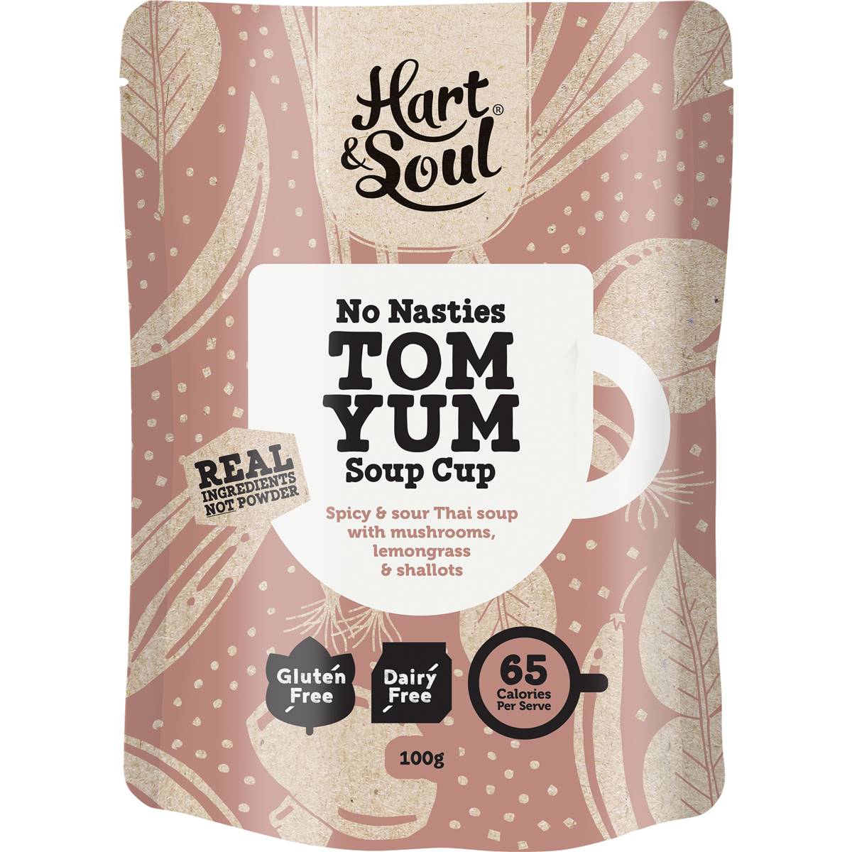 Calories in Hart and Soul All Natural Tom Yum Soup calcount