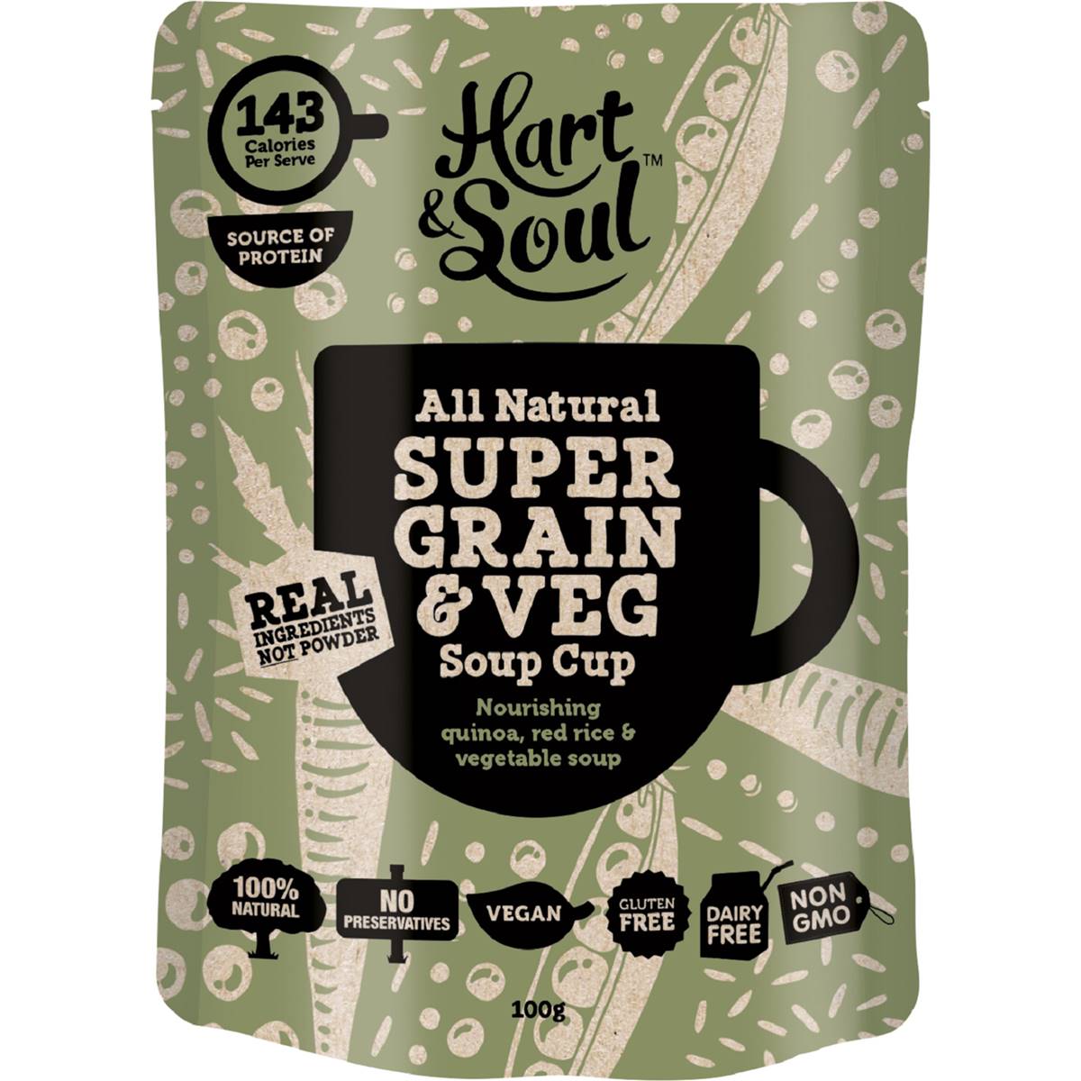 Calories in Hart & Soul All Natural Wonton Soup Cup calcount