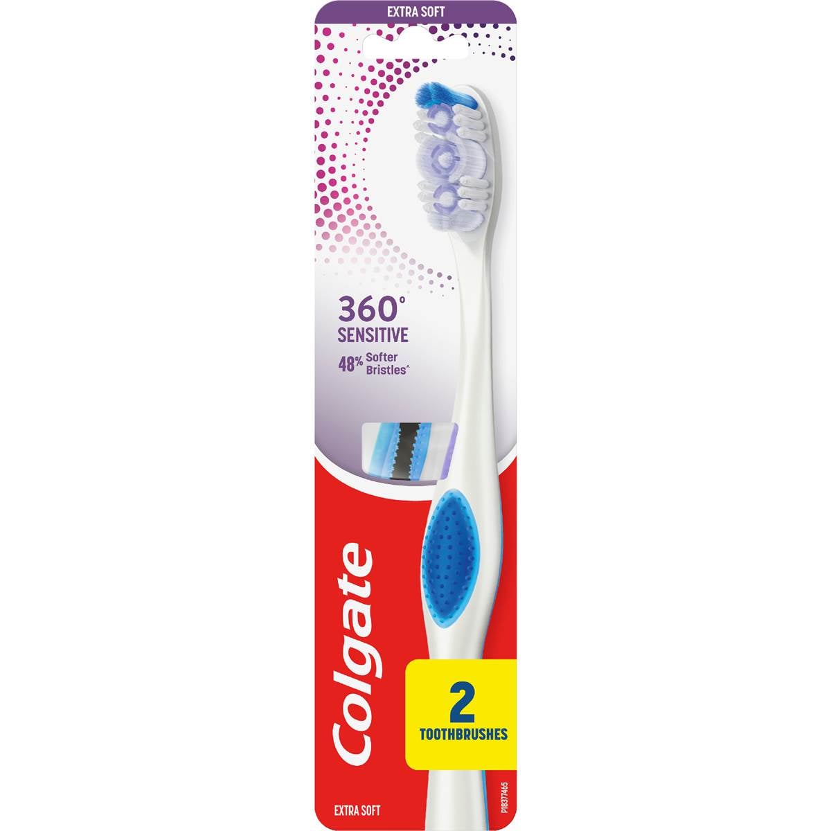 Colgate Toothbrush 360 Sensitive Extra Soft 2 pack