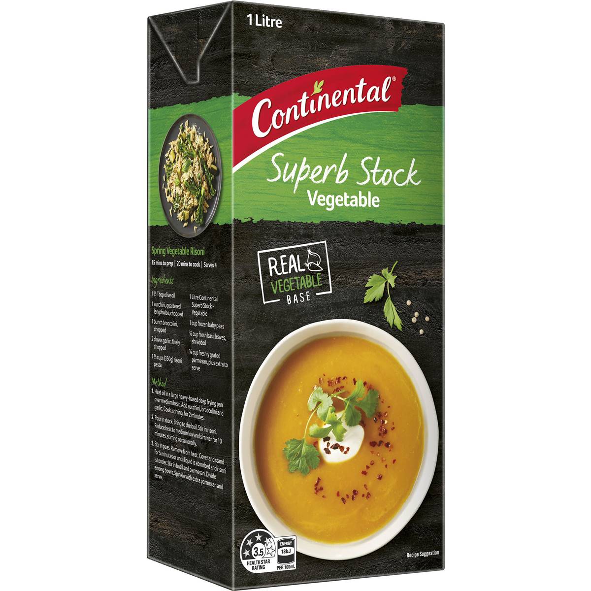 Calories in Woolworths Vegetable Liquid Stock calcount