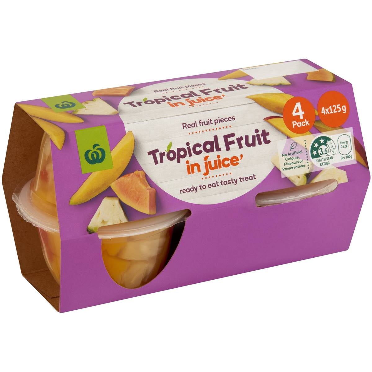 Woolworths Tropical Fruit In Juice