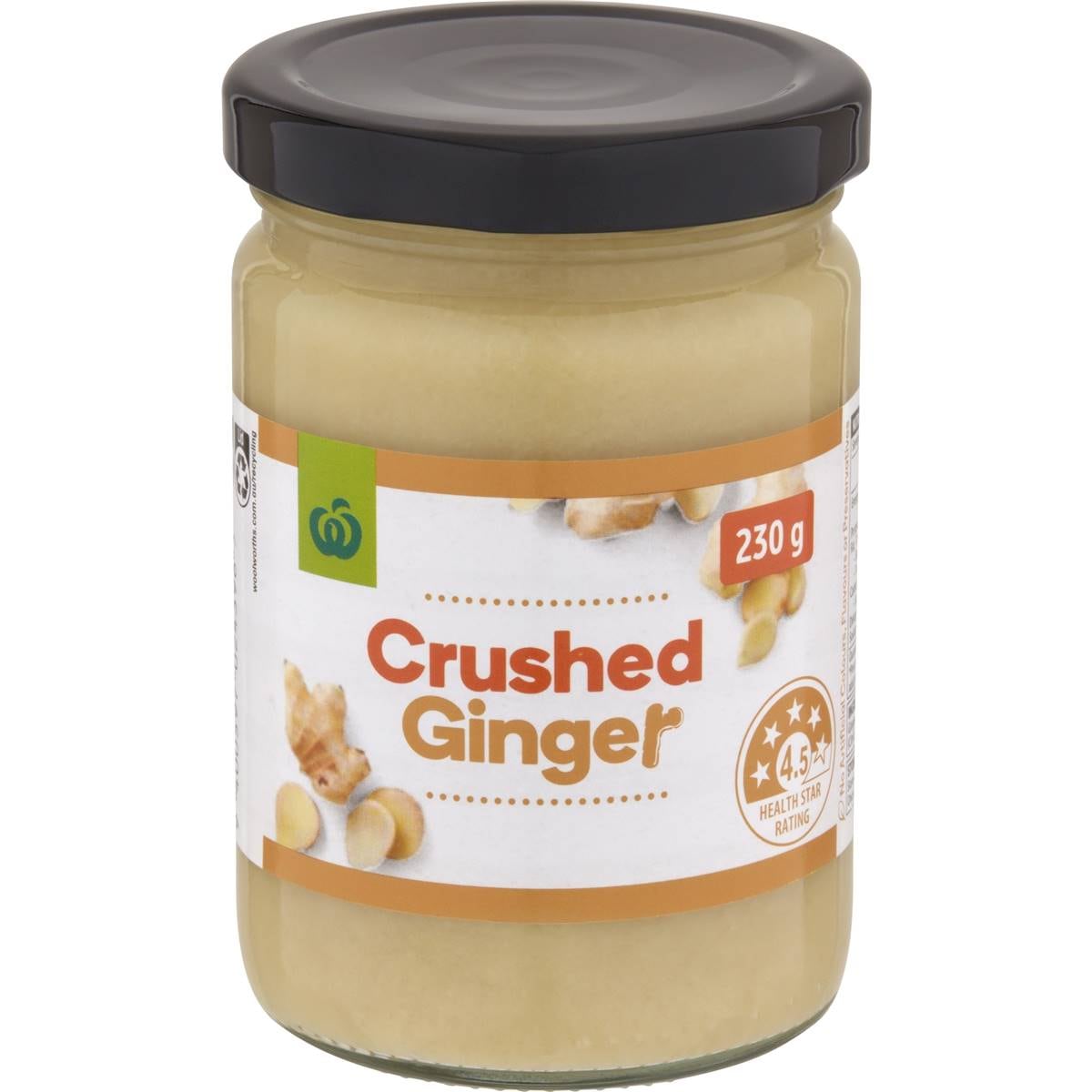 Calories in Coles Crushed Ginger calcount