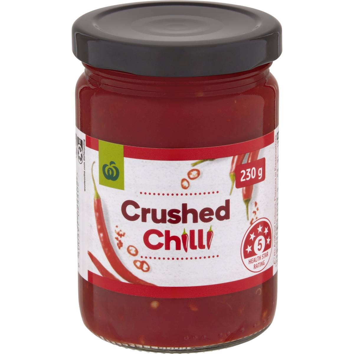 Calories in Woolworths Crushed Chilli