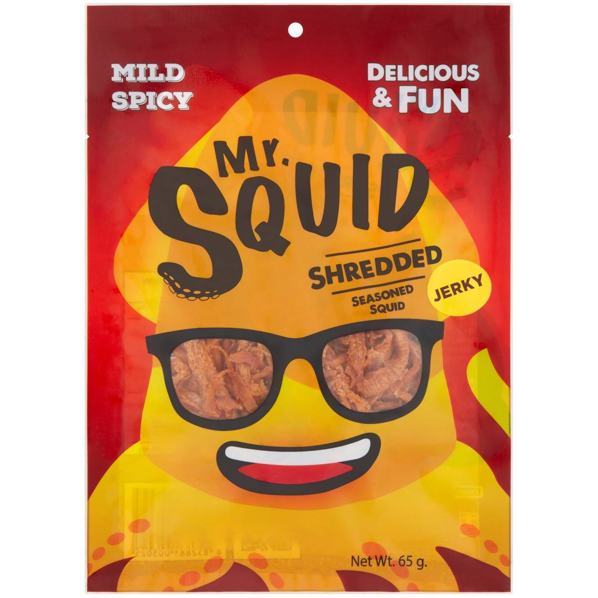 Calories in Mr Squid Shredded Squid calcount