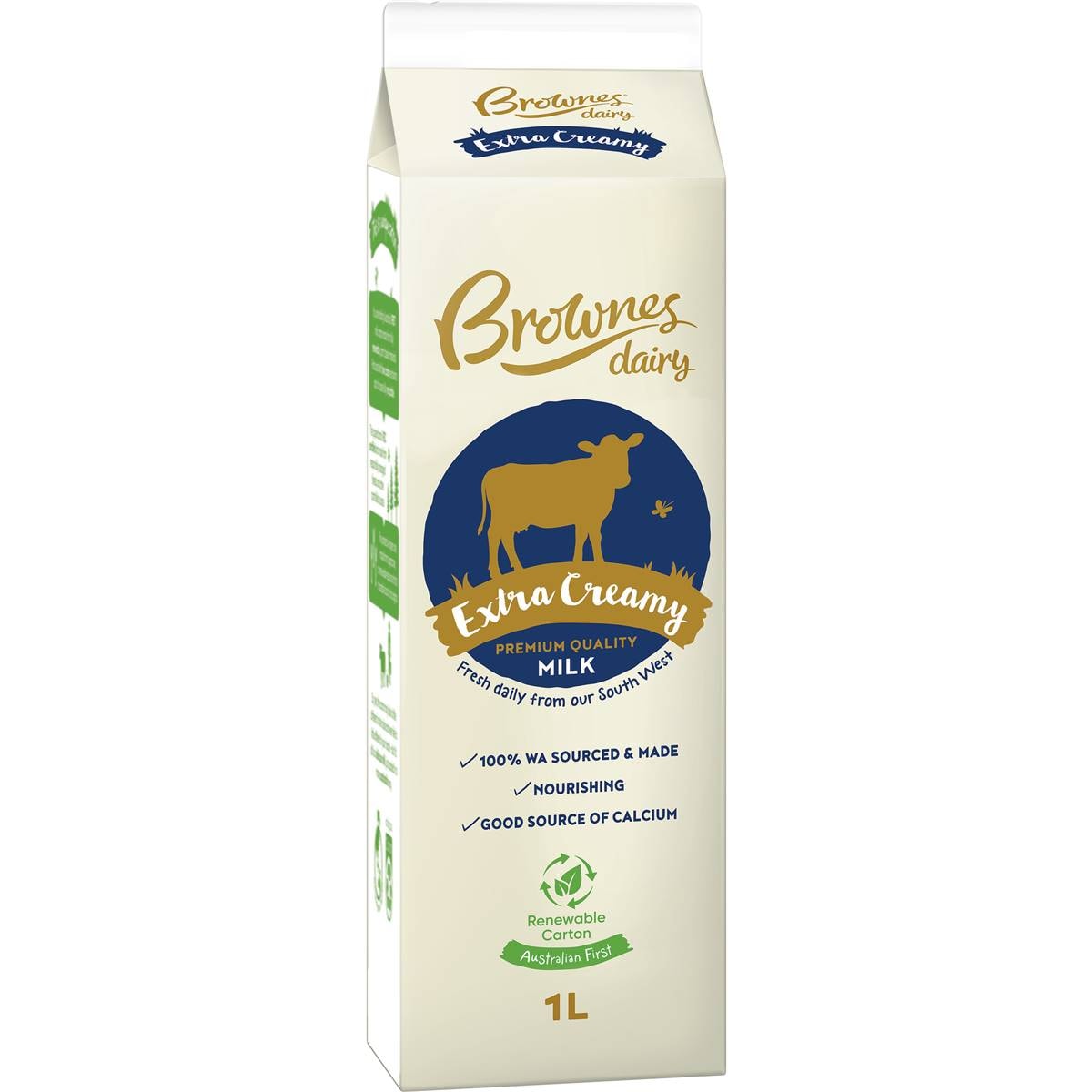 72 calories in Brownes Extra Creamy Milk (100g) calcount