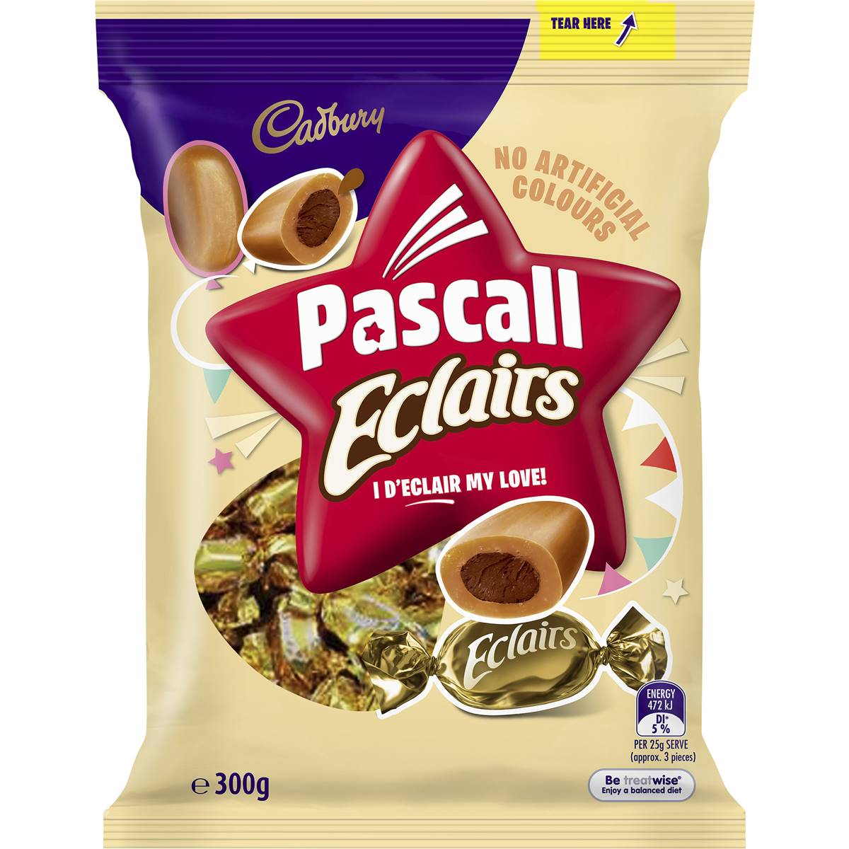 Cadbury Pascall Eclairs Chocolate Lollies