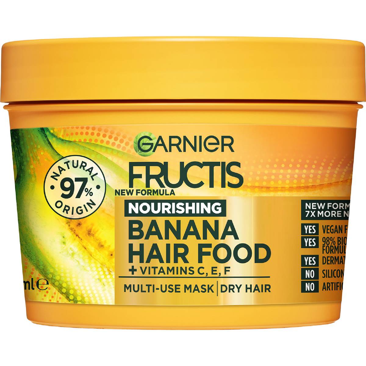Garnier Fructis Hair Food Nourishing Banana 390mL
