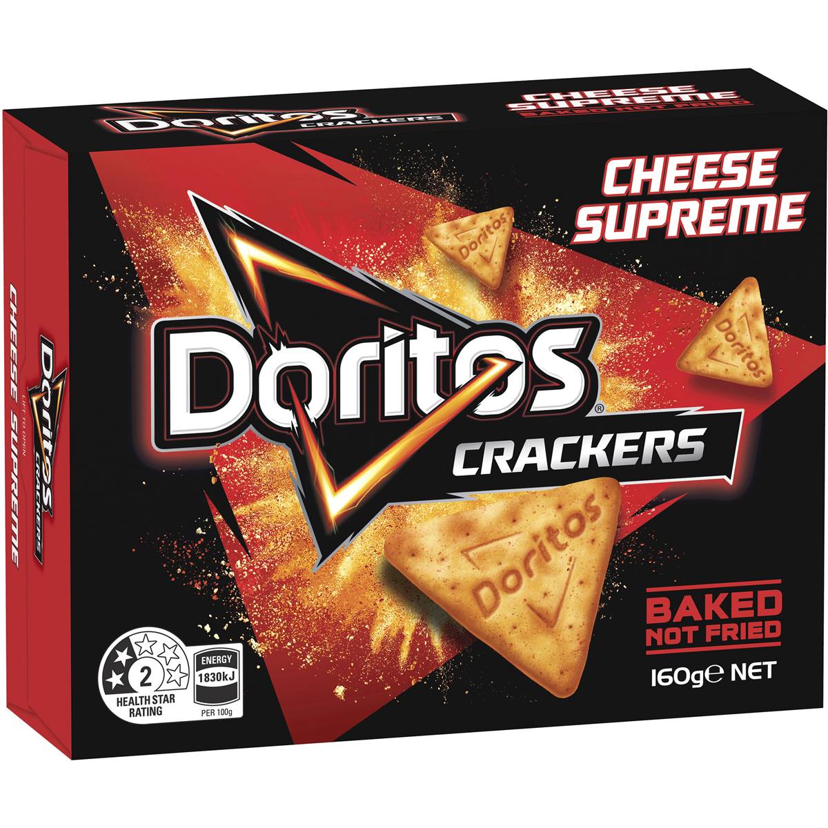 Calories in Doritos Crackers Cheese Supreme calcount