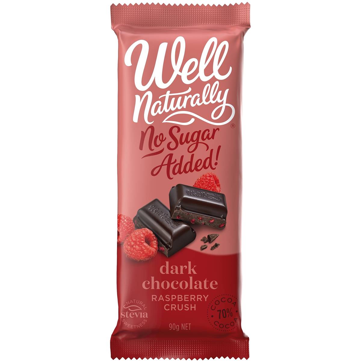 Calories in Well Naturally No Sugar Added Choc Coconut Bar calcount