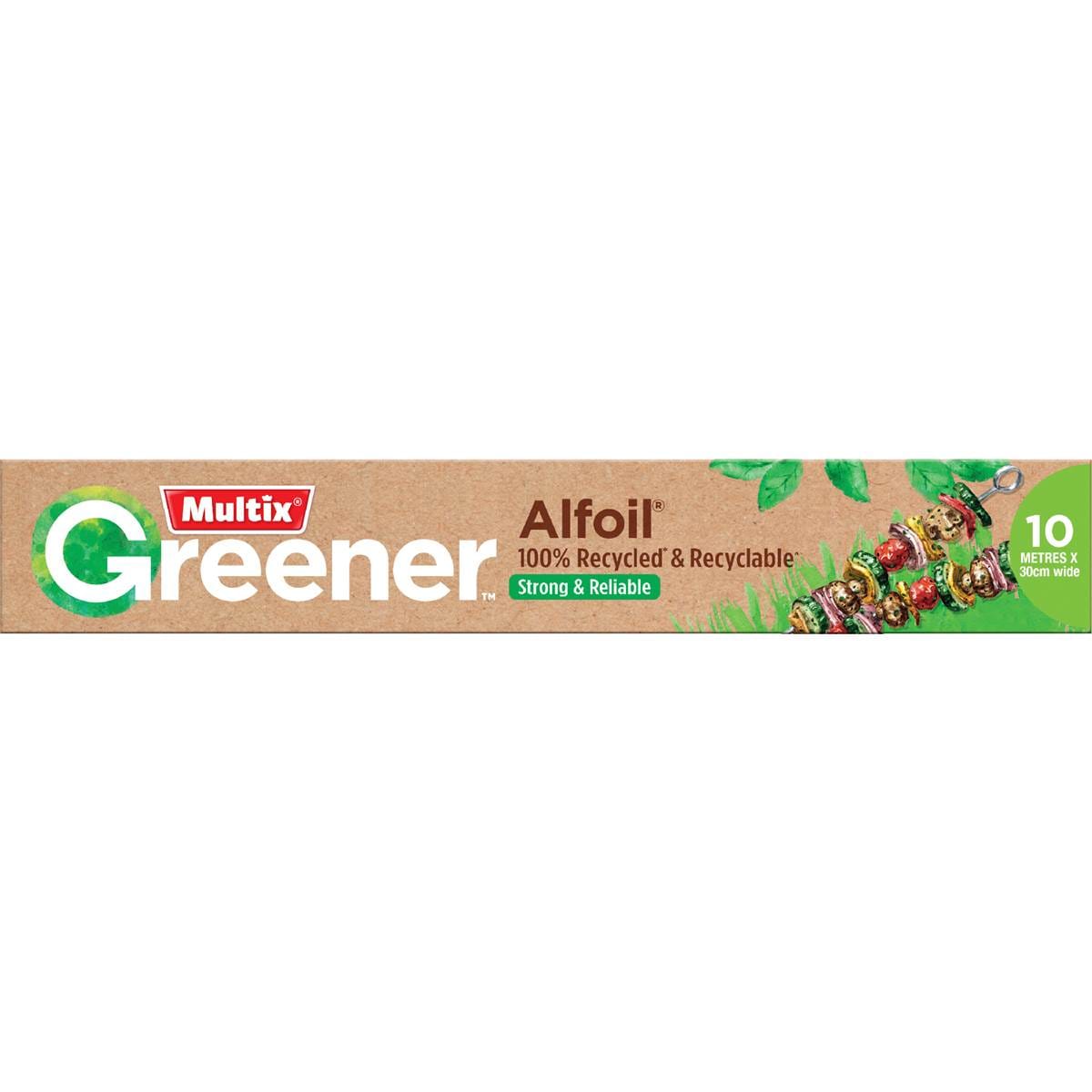 Multix Greener Recycled Alfoil 10m each
