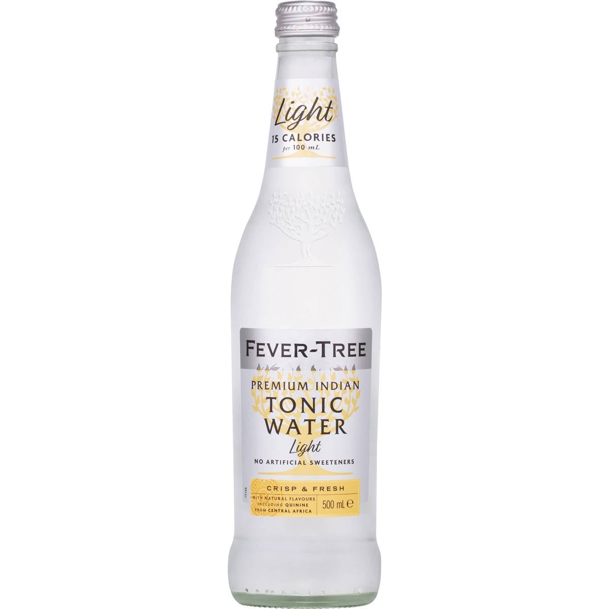 Calories in Fever Tree Naturally Light Tonic Water Calorie Counter