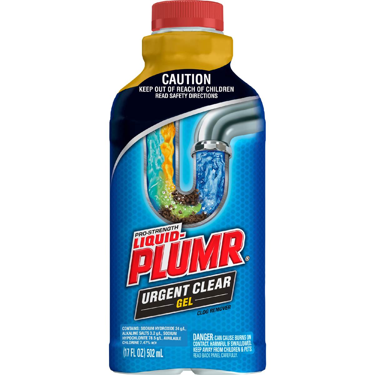 Liquid-Plumr Urgent Clear Gel
