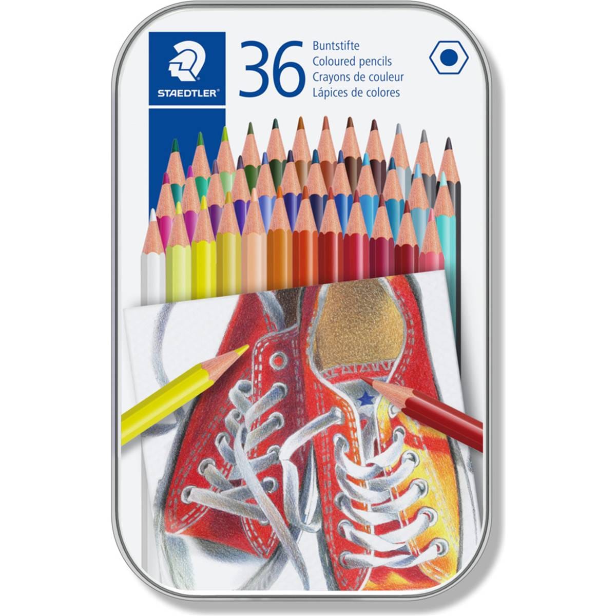 Staedtler Coloured Pencils Tin