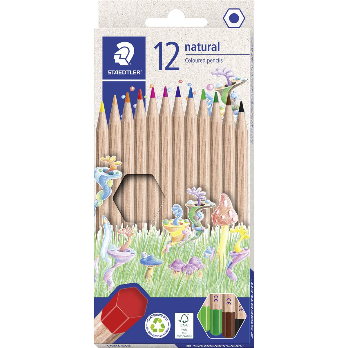 Staedtler Natural Coloured Pencils