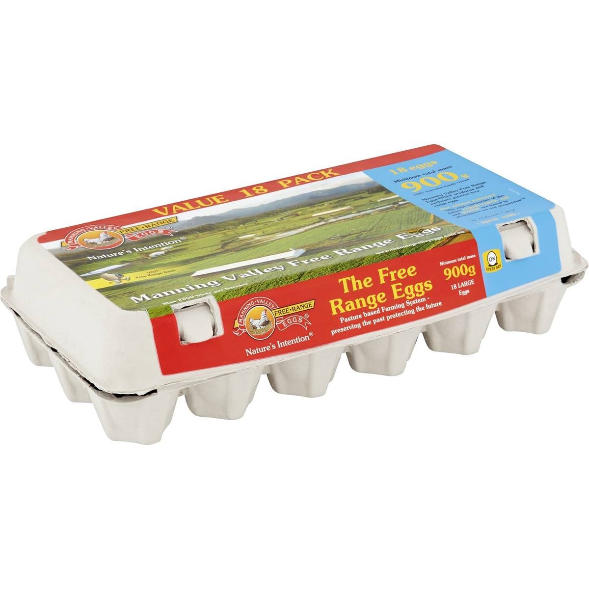 Manning Valley 18 Large Free Range Eggs