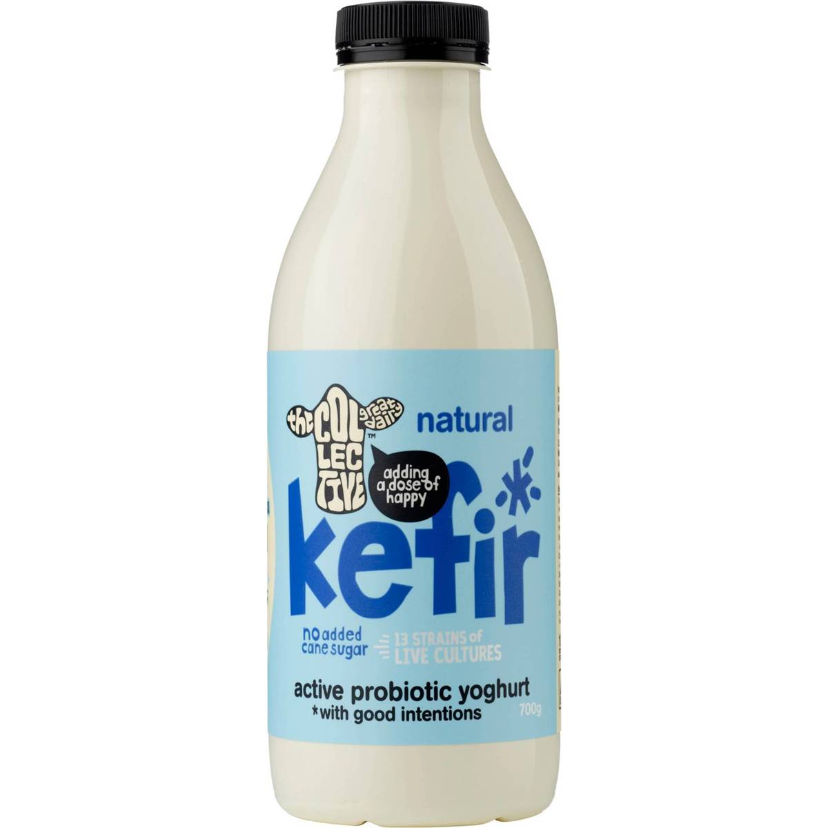 Calories in The Collective Probiotic Kefir Pourable Yoghurt Natural