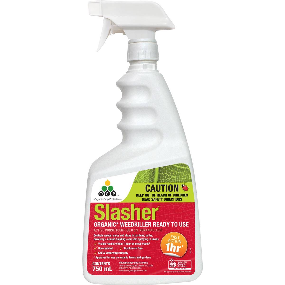 Slasher Organic Weed Killer Ready To Use