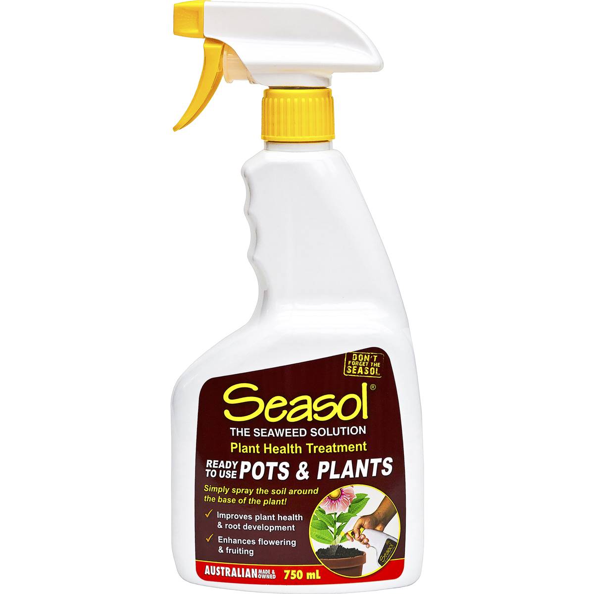 Seasol Ready To Use Pots & Plants Plant Health Treatment 750mL