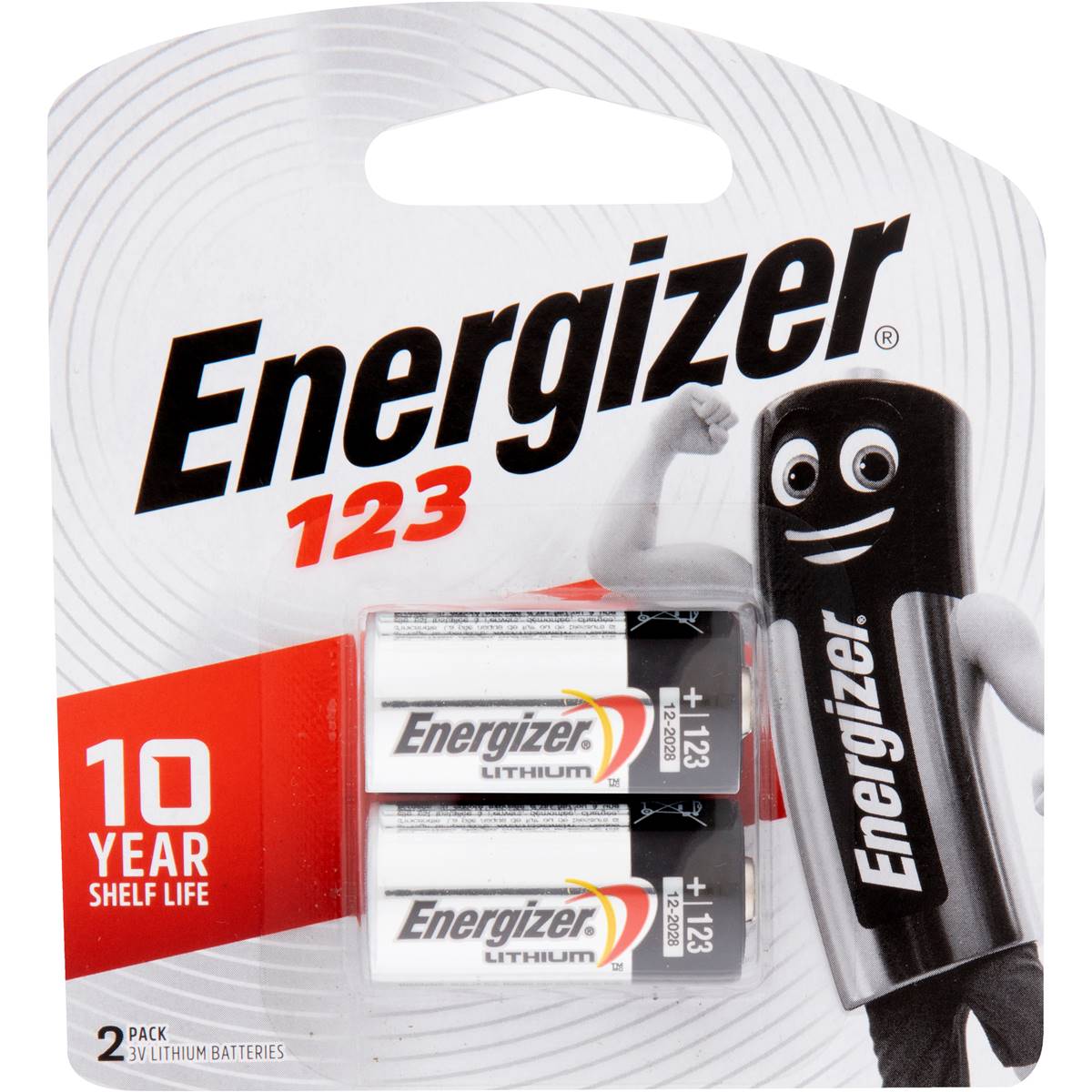 Energizer 123 Lithium Photo Battery
